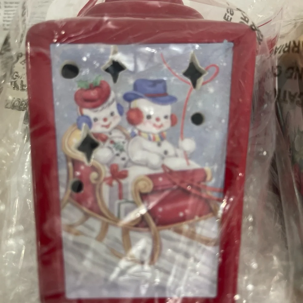 Mr. Christmas Set of 3 Illuminated Lantern Ornaments in Classic Mm89